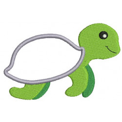 Stickmuster - Schildkröte